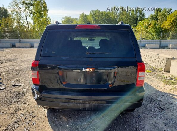 1C4NJPBB5GD796046 2016 JEEP PATRIOT Black Rear view