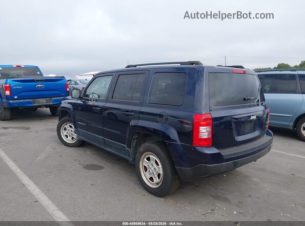 1C4NJPBB6GD676241 2016 JEEP PATRIOT Navy Rear left