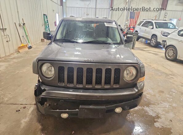 1C4NJPBB7GD502825 2016 JEEP PATRIOT Gray წინა ხედი