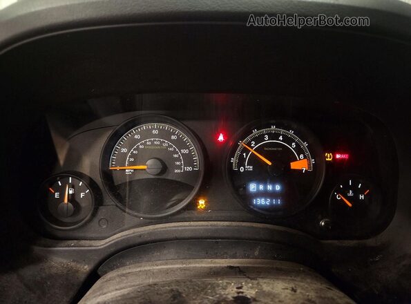 1C4NJPBB7GD502825 2016 JEEP PATRIOT Gray ხელსაწყოთა პანელის ხედი