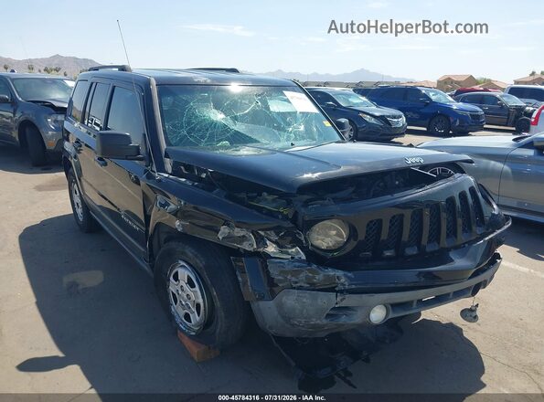 1C4NJPBB7GD603055 2016 JEEP PATRIOT Black Vista frontal