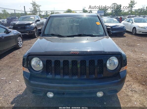 1C4NJPBB7GD736057 2016 JEEP PATRIOT Black Front view