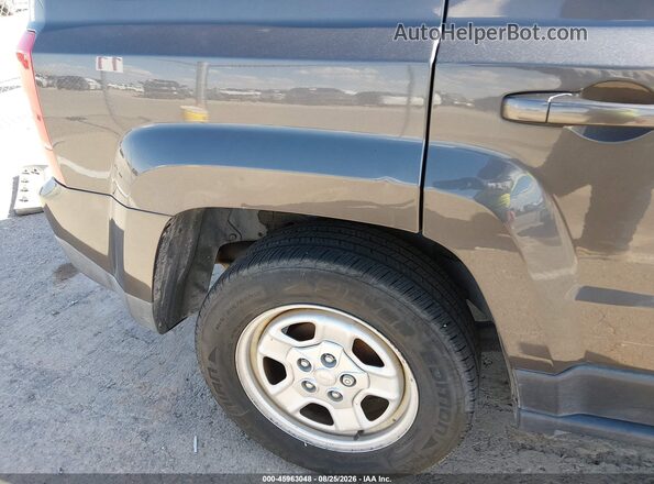 1C4NJPBB7GD775280 2016 JEEP PATRIOT Серый Вид спереди