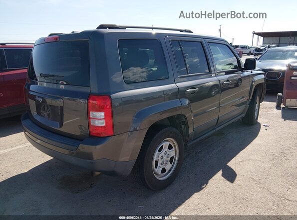 1C4NJPBB7GD775280 2016 JEEP PATRIOT Серый Задняя правая четверть