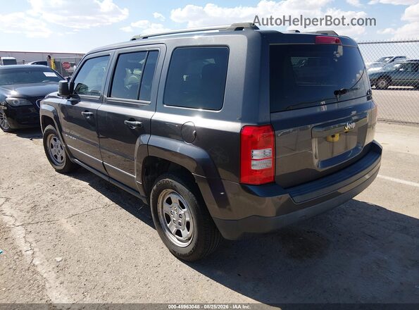 1C4NJPBB7GD775280 2016 JEEP PATRIOT Серый Задняя левая четверть