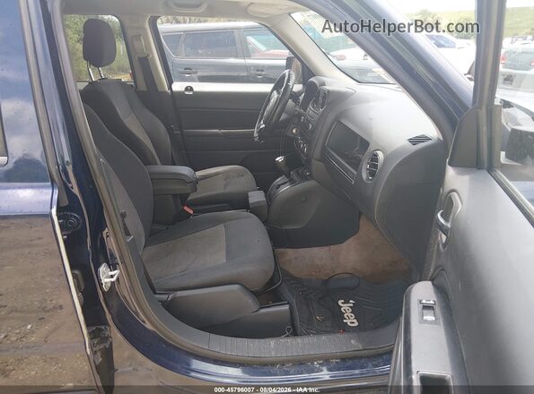 1C4NJPBB8GD656671 2016 JEEP PATRIOT Синий Вид салона спереди