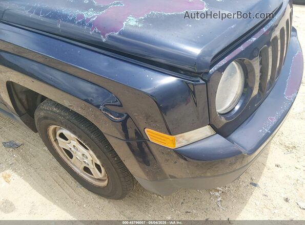 1C4NJPBB8GD656671 2016 JEEP PATRIOT Синий Вид спереди