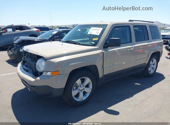 1C4NJPBB8HD136343 2017 JEEP PATRIOT Tan Front left
