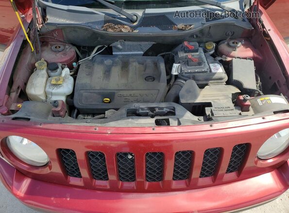1C4NJPBB9GD763549 2016 JEEP PATRIOT Maroon Շարժիչի բաժամունքի տեսք