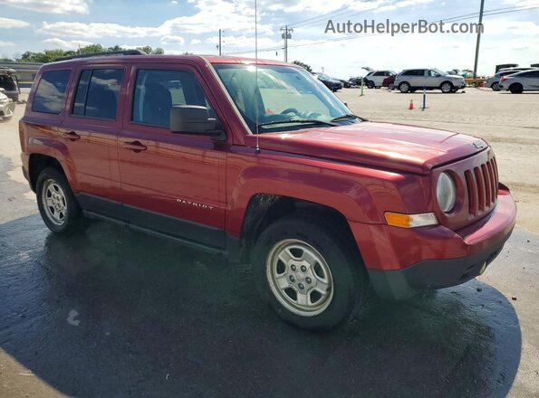 1C4NJPBB9GD763549 2016 JEEP PATRIOT Maroon Առջևի աջ