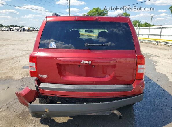 1C4NJPBB9GD763549 2016 JEEP PATRIOT Maroon Հետևի տեսք