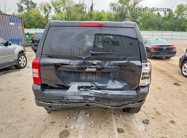 1C4NJPBB9GD801636 2016 JEEP PATRIOT Black Rear view