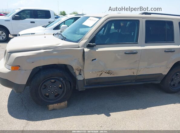 1C4NJPBBXHD157291 2017 JEEP PATRIOT Tan წინა ხედი