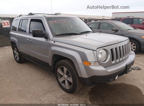 1C4NJPFA0HD157463 2017 JEEP PATRIOT Серебряный Вид спереди