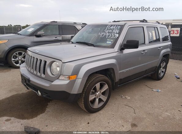 1C4NJPFA0HD157463 2017 JEEP PATRIOT Серебряный Передняя левая четверть