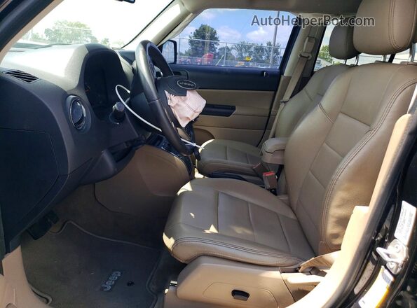 1C4NJPFA1GD736007 2016 JEEP PATRIOT Black Widok wnętrza z przodu