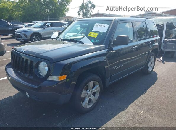 1C4NJPFA2GD582276 2016 JEEP PATRIOT Black Vista tres cuartos delantera izquierda