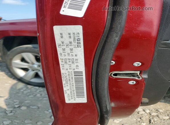 1C4NJPFA2GD599353 2016 JEEP PATRIOT Red VIN sticker view