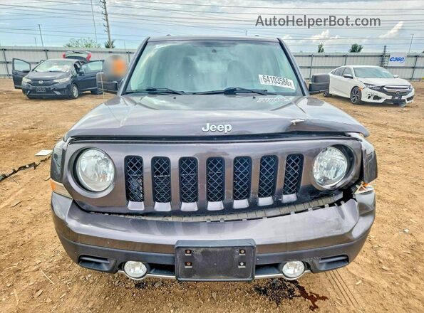 1C4NJPFA2GD602168 2016 JEEP PATRIOT Gray წინა ხედი
