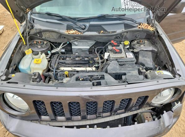 1C4NJPFA2GD602168 2016 JEEP PATRIOT Gray უკანა სალონის ხედი
