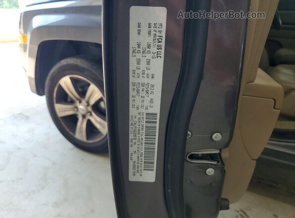 1C4NJPFA3GD699736 2016 JEEP PATRIOT Gray Widok naklejki z numerem VIN