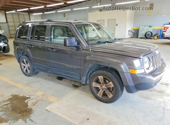 1C4NJPFA3GD699736 2016 JEEP PATRIOT Gray Przód prawy