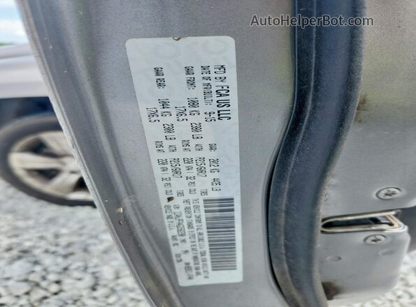 1C4NJPFA4GD582280 2016 JEEP PATRIOT Серебряный Вид наклейки с VIN-кодом