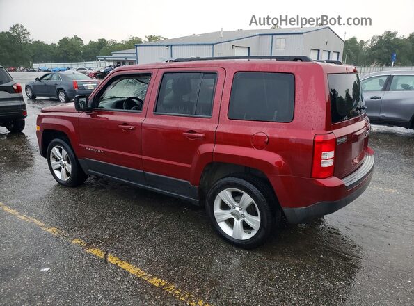1C4NJPFA5GD600821 2016 JEEP PATRIOT Maroon Rear left