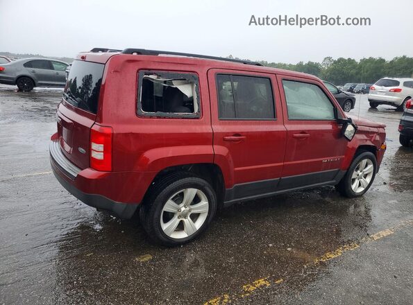 1C4NJPFA5GD600821 2016 JEEP PATRIOT Maroon Rear right