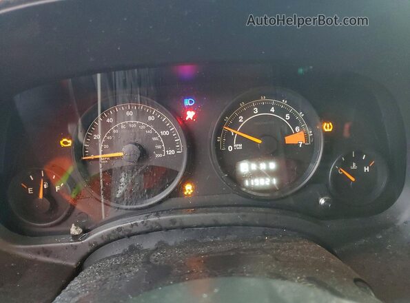1C4NJPFA5GD600821 2016 JEEP PATRIOT Maroon Instrument cluster view
