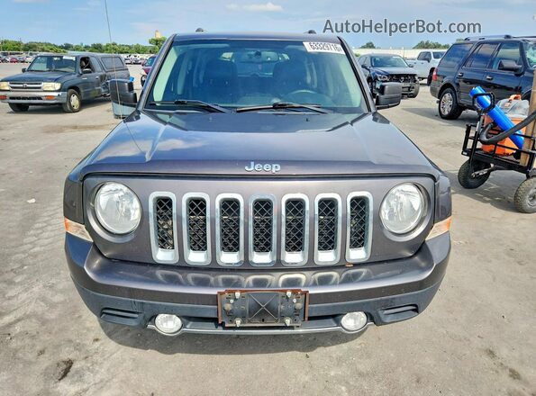 1C4NJPFA6GD507063 2016 JEEP PATRIOT Gray Вид спереду