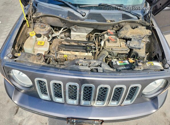 1C4NJPFA6GD507063 2016 JEEP PATRIOT Gray Вид підкапотного простору