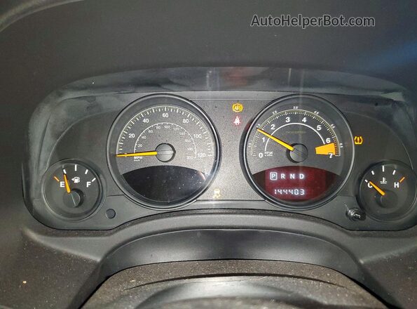 1C4NJPFA6GD792489 2016 JEEP PATRIOT Black Вид щитка приладів