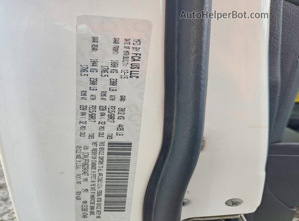 1C4NJPFA8GD643467 2016 JEEP PATRIOT White Vista de la etiqueta del VIN