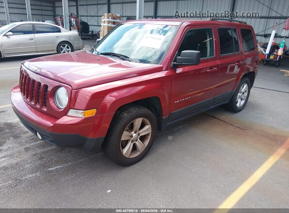1C4NJPFA9GD674906 2016 JEEP PATRIOT Красный Передняя левая четверть