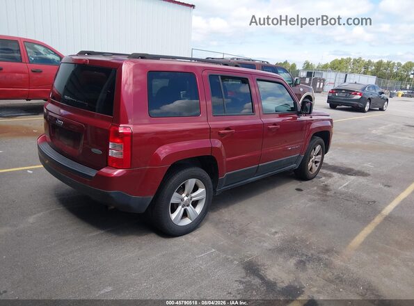 1C4NJPFA9GD674906 2016 JEEP PATRIOT Красный Задняя правая четверть