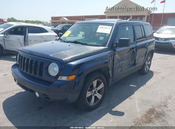 1C4NJPFAXGD574958 2016 JEEP PATRIOT Blue წინა მარცხენა ხედი სამი მეოთხედიდან