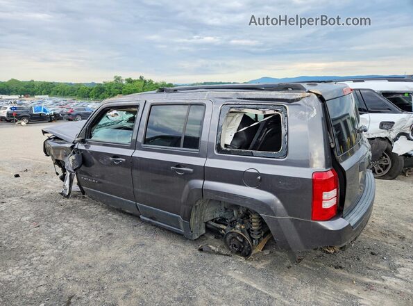 1C4NJPFAXGD612902 2016 JEEP PATRIOT Gray Rear left
