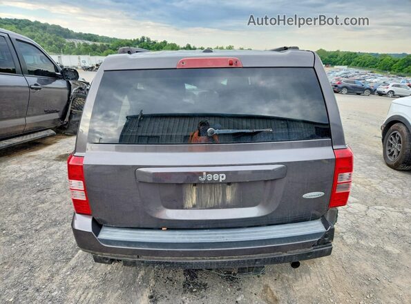 1C4NJPFAXGD612902 2016 JEEP PATRIOT Gray Rear view