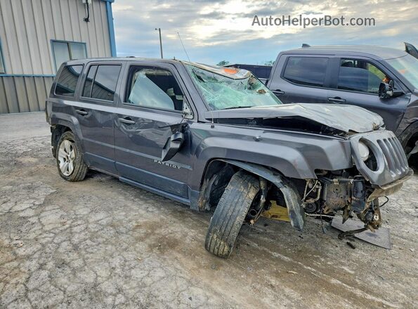 1C4NJPFAXGD612902 2016 JEEP PATRIOT Gray Front right