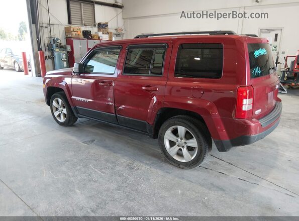 1C4NJPFAXGD642031 2016 JEEP PATRIOT Красный Задняя левая четверть