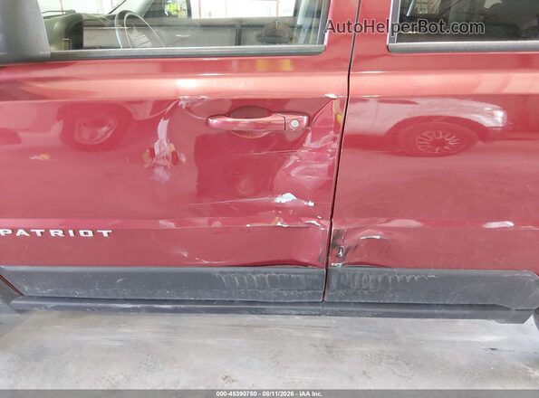 1C4NJPFAXGD642031 2016 JEEP PATRIOT Красный Вид спереди