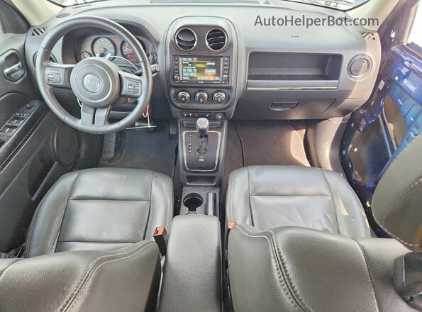 1C4NJPFB5GD677620 2016 JEEP PATRIOT Blue Vista del salpicadero