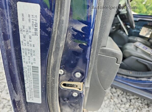 1C4NJPFB5GD677620 2016 JEEP PATRIOT Blue Vista de la etiqueta del VIN