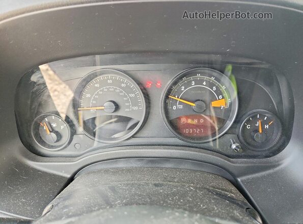 1C4NJPFB5GD677620 2016 JEEP PATRIOT Blue Vista del cuadro de instrumentos
