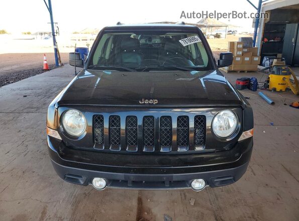 1C4NJRAB3HD188671 2017 JEEP PATRIOT Black Вид спереду