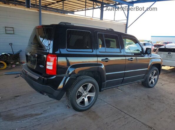 1C4NJRAB3HD188671 2017 JEEP PATRIOT Black Задня права чверть
