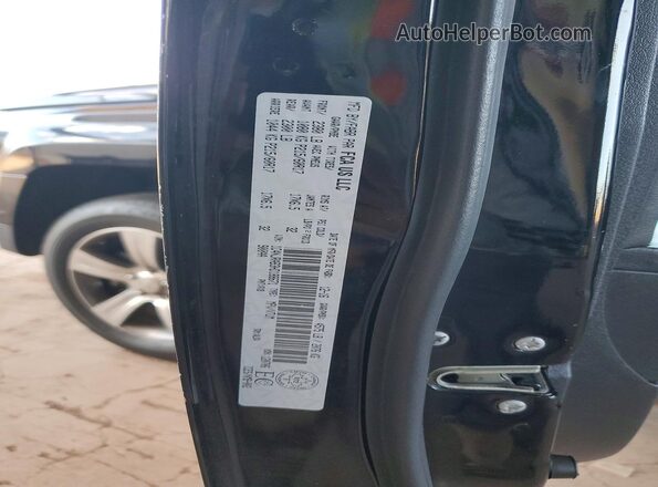 1C4NJRAB3HD188671 2017 JEEP PATRIOT Black Вид підкапотного простору