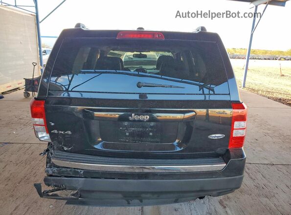1C4NJRAB3HD188671 2017 JEEP PATRIOT Black Вид ззаду