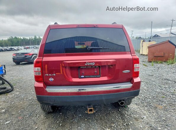 1C4NJRAB4HD208748 2017 JEEP PATRIOT Бордовый Вид сзади